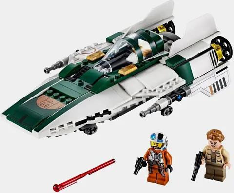 LEGO Star Wars 75248 Resistance A-Wing Starfighter 269pcs 2 Minifigs Retired
