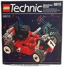 LEGO Technic Speedway Bandit 8815 Sealed 1991 Vintage Box 77 Pieces