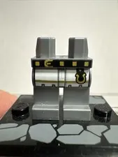 Lego - Minifigure Legs - Silver Grey, Castle, Belt