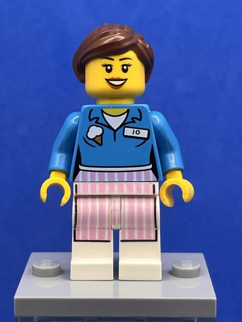 Ice Cream Jo tlm085 - The LEGO Movie Used Minifigure