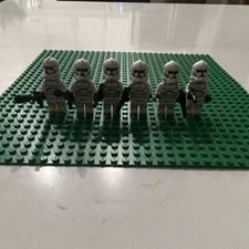 LEGO Star Wars Clone Trooper Minifigure Lot, Plastic, Age 6+