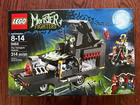 NEW LEGO Monster Fighters The Vampyre Hearse 9464 , SEALED!