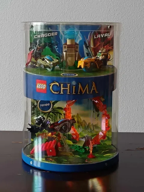 Lego Chima store display discontinued character pack 70100, 70115 Cragger, Laval