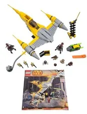 LEGO Star Wars 75092 Naboo Starfighter Complete with Minifigs and Manual