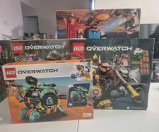 4 LEGO Overwatch Sets 75977, 78976, 75973, 75975