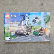 LEGO CITY 60316 Instruction Manual Booklet Book 3 Illustrated
