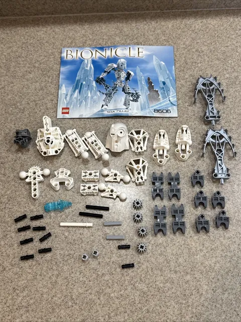 LEGO BIONICLE: Toa Nuju (8606) with Manual 100% COMPLETE