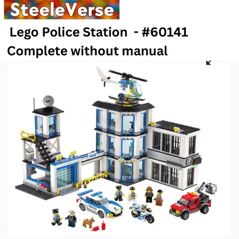 LEGO City Police Station 60141 - Retired - 100% complete - No Manual
