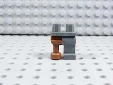 LEGO Dark Gray w/ Brown Pirate Legs Pants MInifig BJ