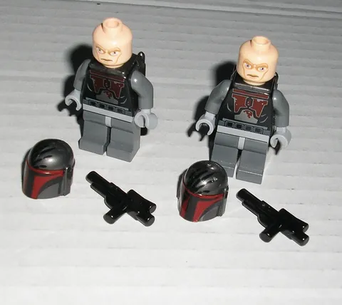 2013 Lego Star Wars MANDALORIAN SUPER COMMANDO Lot of 2 Minifigures 75022 L@@K