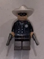 LEGO The Lone Ranger - Lone Ranger “Clean Outfit” Minifigure TLR001 Authentic
