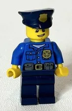 LEGO Police City Officer with Gold Badge Minifigure Only cty0477 60048