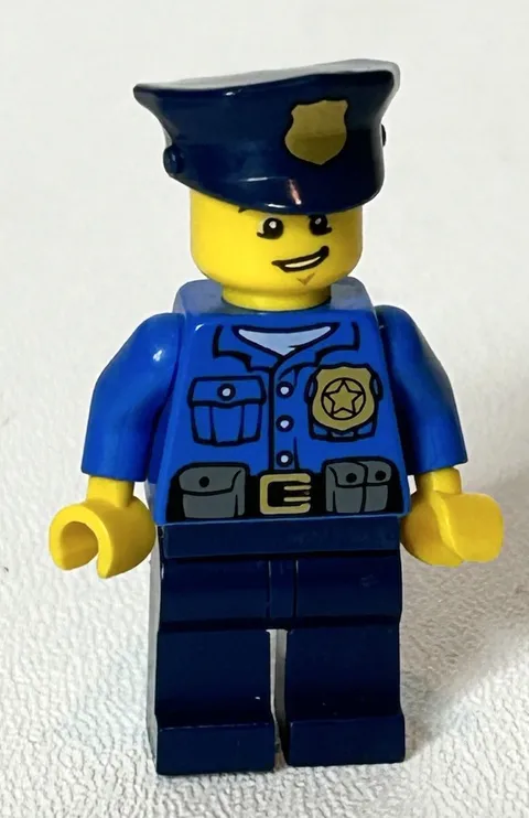 LEGO Police City Officer with Gold Badge Minifigure Only cty0477 60048