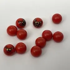 Lego 32474 Red Replacement Add-on Pieces Parts Lot of 11