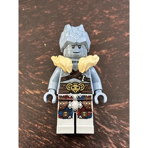 Lego Korg Minifigure #sh0814 Neck Collar Fur Brand New Set #76208 The Goat Boat