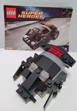 LEGO DC Super Heroes Batman Tumbler 30300 Retired Polybag Set 57pc Used Built
