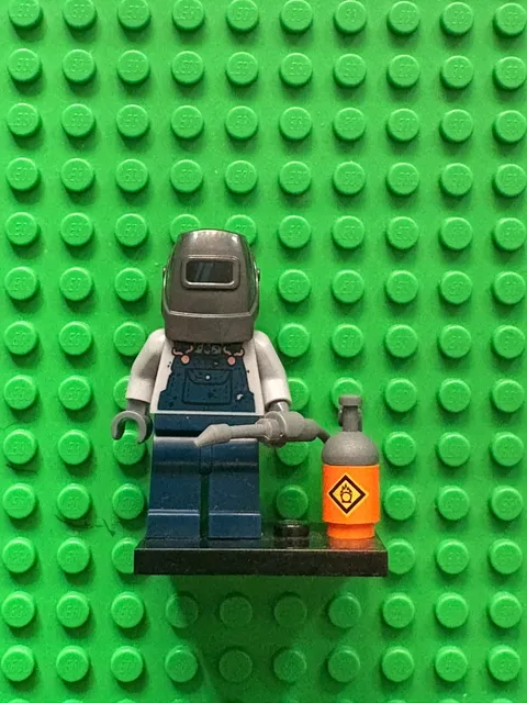 LEGO Minifigure Series 11 Welder 71002 Col172 Mini Figure 