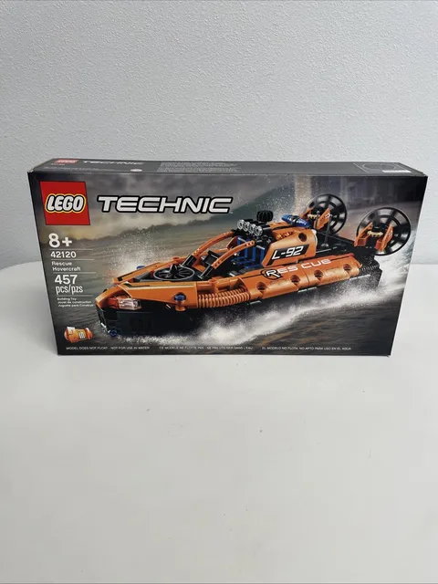 Lego Technic 42120 : Rescue Hovercraft 2in1 - New In Sealed Box - Retired