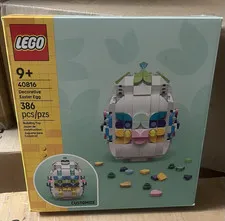 LEGO 40816 Decorative Easter Egg Seasonal Set 386 pcs Customize 9+ Box