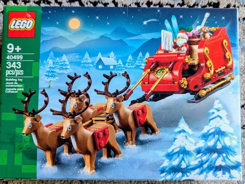 LEGO 40499 Santa's Sleigh 343pcs Set 9+ Limited Edition Retired