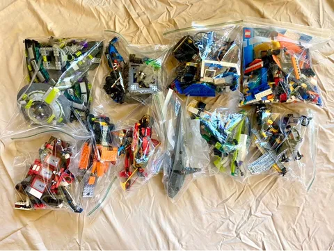 Lego Partial Sets Lot#2 - Misc Partial Sets Incl. Ninjago, City, Space Police +