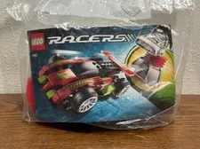 LEGO Racers 7967 Fast Power Racer Car 100% Complete 69 pcs Retired 2010
