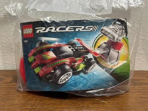 LEGO Racers 7967 Fast Power Racer Car 100% Complete 69 pcs Retired 2010