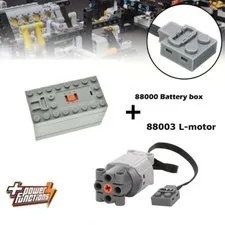 Power Function 88003 L-motor Electric Train 88000 Battery Box For Lego Block Toy
