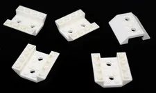 5 LEGO White 4x4 Inverted Double Slope 45° angle sloped angled 72454 4658973