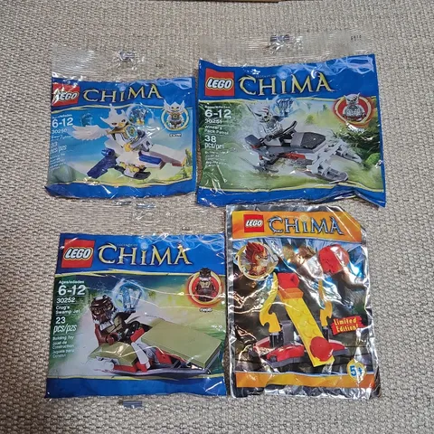 LEGO Legends Of Chima Lot 30250, 30251, 30152 & Fire Catapult 391506 New Sealed 