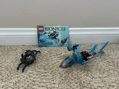 LEGO BIONICLE: Akida-Creature of Water (71302) - Complete without box, Used