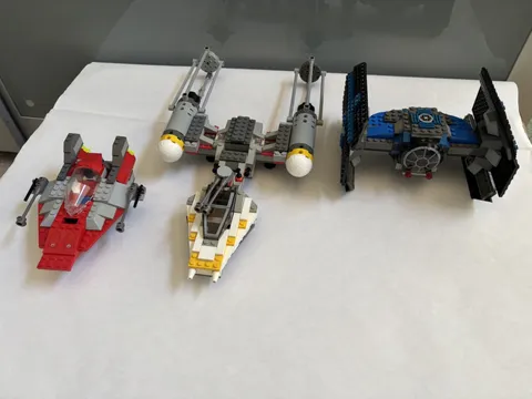 LEGO Star Wars: Tie Fighter & Y-Wing 7150 and A-Wing 7134 Bundle