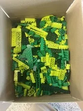 Bulk Lego Green 10x7x5