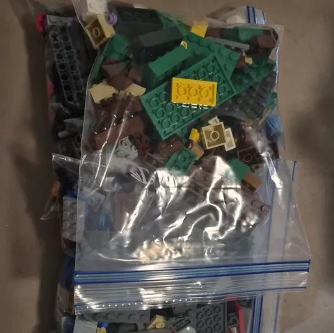 LEGO Bulk Lot Mixed Bricks Pieces & Parts Multicolor in Zip Bags 4+