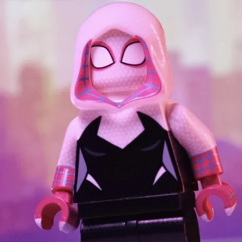 CUSTOM LEGO SPIDER-GWEN MINIFIGURE PCB SPIDERVERSE SPIDER-MAN PHOENIX CUSTOMS