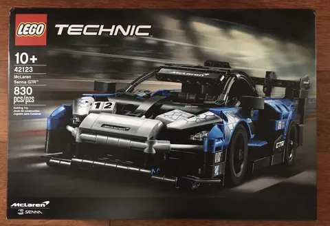 New Sealed LEGO Technic McLaren Senna GTR Sports Car Set 42123