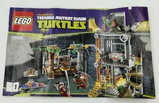 Lego Teenage Mutant Ninja Turtles 79103 Instructional Manual Only Book One 2013