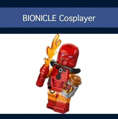 LEGO 71052 Minifigures Series 29 Bionicle Cosplayer Brand New Sealed