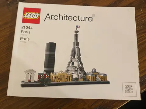 Lego Architecture PARIS,FRANCE 21044 *INSTRUCTIONS ONLY*
