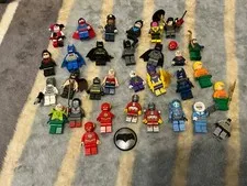Authentic LEGO Minifigure Lot of 29 DC Figures batman Superman super hero flash