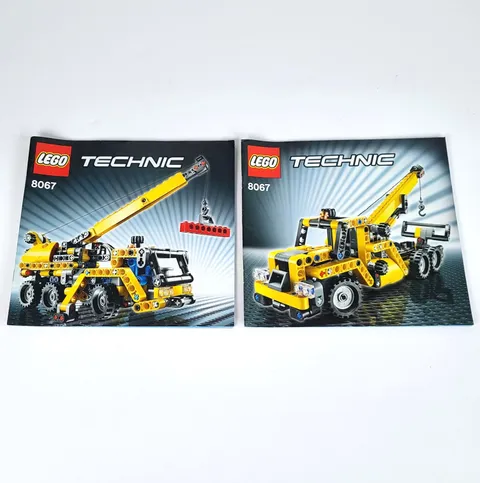 Lego Technic 8067 Mini Mobile Crane Instruction Booklet Manual Only 2011