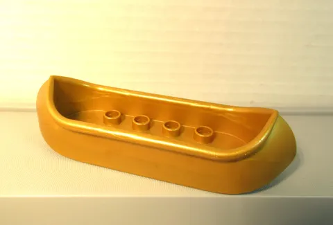 Lego Duplo Disney Little Mermaid replacement part -  Gold Canoe