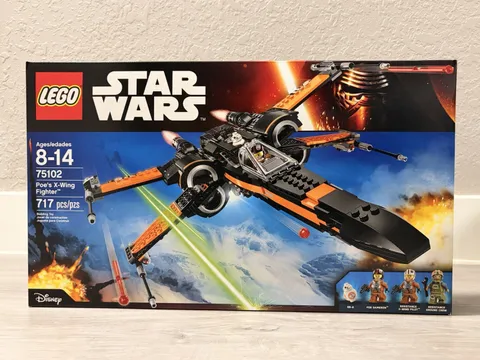 LEGO 75102 Star Wars Poe's X-Wing Fighter New Sealed Retired RARE HTF