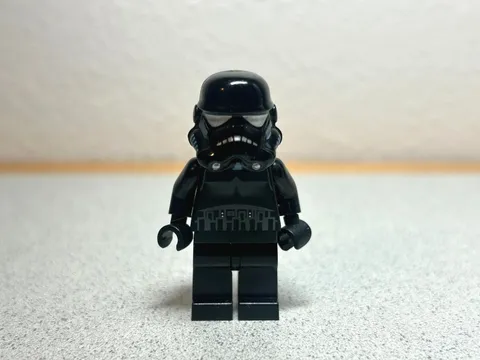 Lego Shadow Trooper 7664 7667 Short Line on Back Star Wars Legends Minifigure