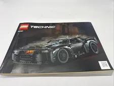 2022 Lego Technic 42127 The Batman Batmobile Instruction Booklet Manual Only