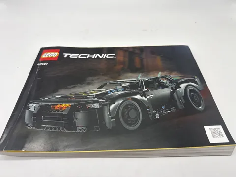 2022 Lego Technic 42127 The Batman Batmobile Instruction Booklet Manual Only