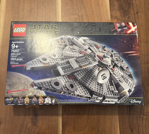 Lego 75257 Star Wars Millennium Falcon New Sealed in Box Retired NIB