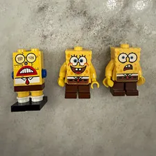 LEGO SpongeBob SquarePants Minifigures Lot of 3