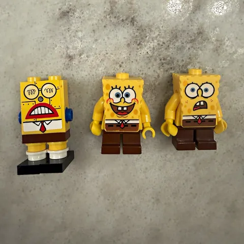 LEGO SpongeBob SquarePants Minifigures Lot of 3