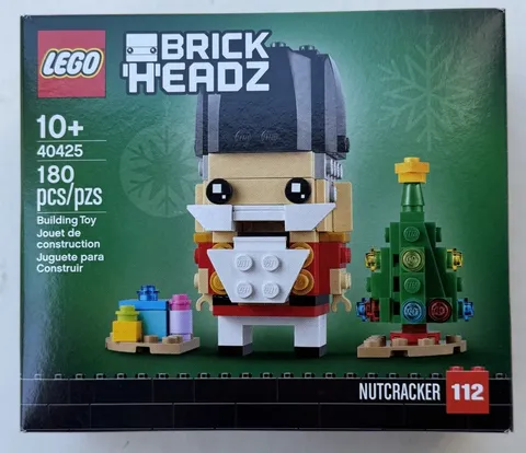 LEGO Nutcracker 40425 BRICKHEADZ - New, Retired Set